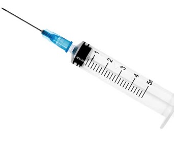 Picture of syringe